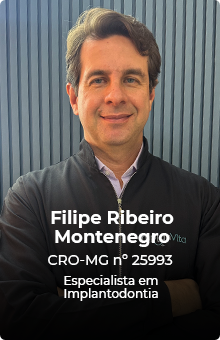 Filipe Montenegro, especialista em implantodontia na Implanvita BH