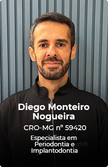 Diego Monteiro Nogueira, especialista em implantodontia na Implanvita BH
